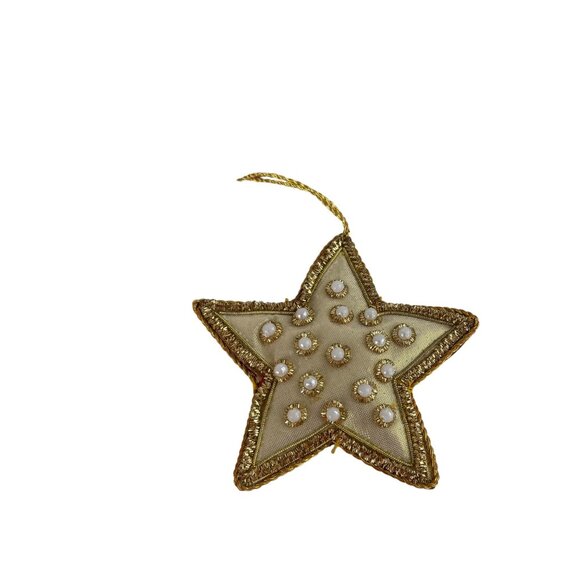 Christmas Ornaments Lot of 12 Vintage & Handmade  Felt/Wood/Fabric - Picture 8 of 8